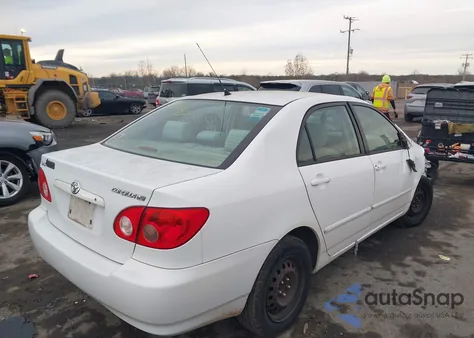 2006 Toyota Corolla Le z USA, uszkodzony, nr VIN JTDBR32E660091518